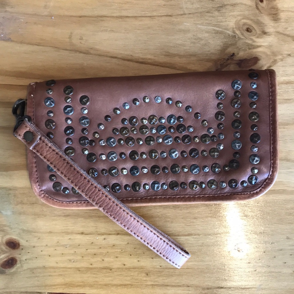 Leather Wristlet